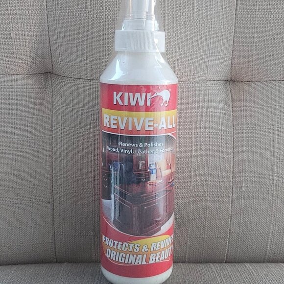 Kiwi Revive All Polish Cleaner Renews Wood Vinyl Leather Formica Protects New - Picture 10 of 11